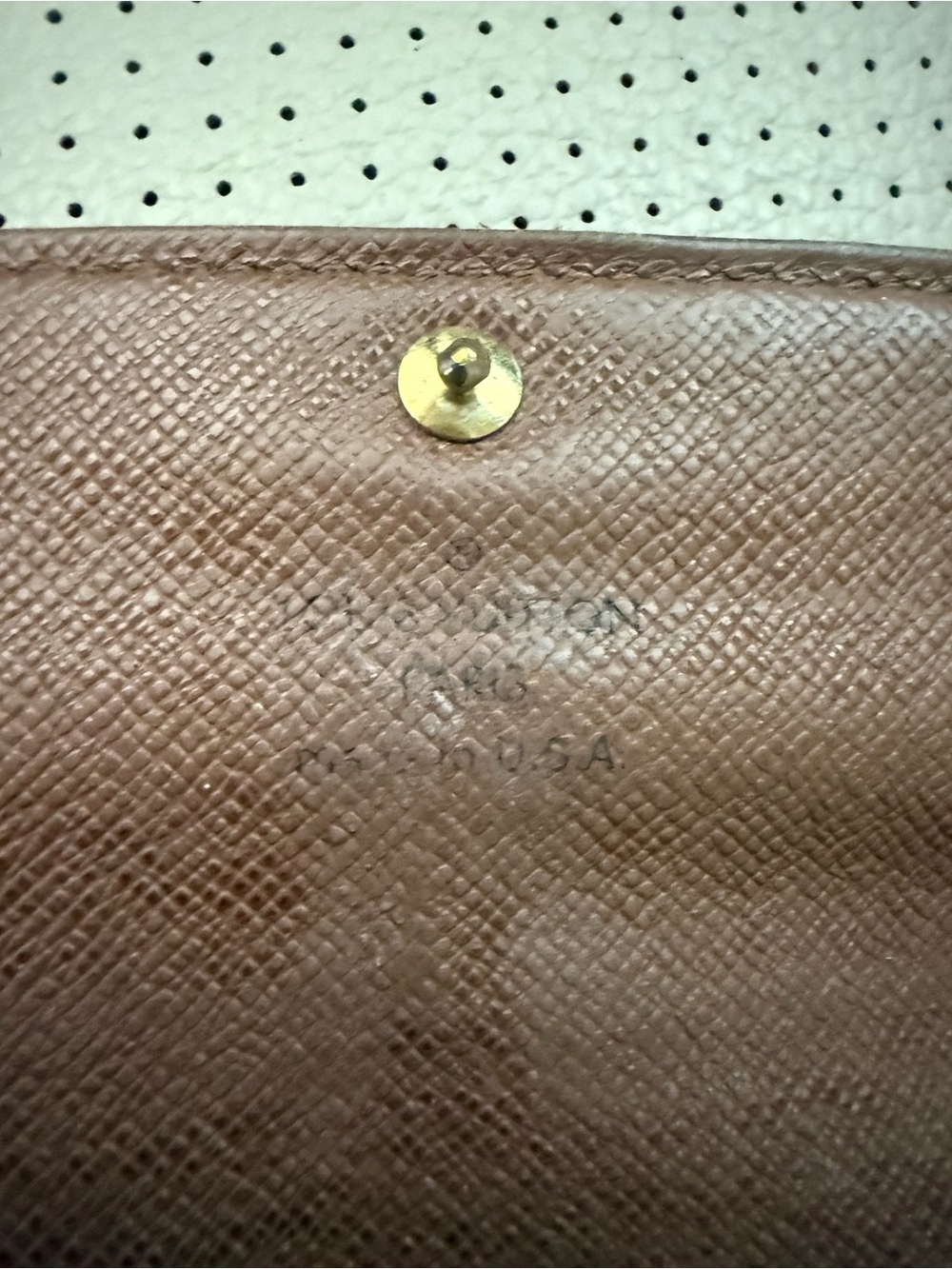 Louis Vuitton Monogram Canvas Long Wallet - Brown and Gold - Picture 5 of 16